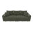 82.7 " Plush Corduroy 3-Seat Sofa,Modern Comfy Upholstered Sofa Cloud Couch, Convertible Deep Seat Sofa with Soft Pillows-1517482574