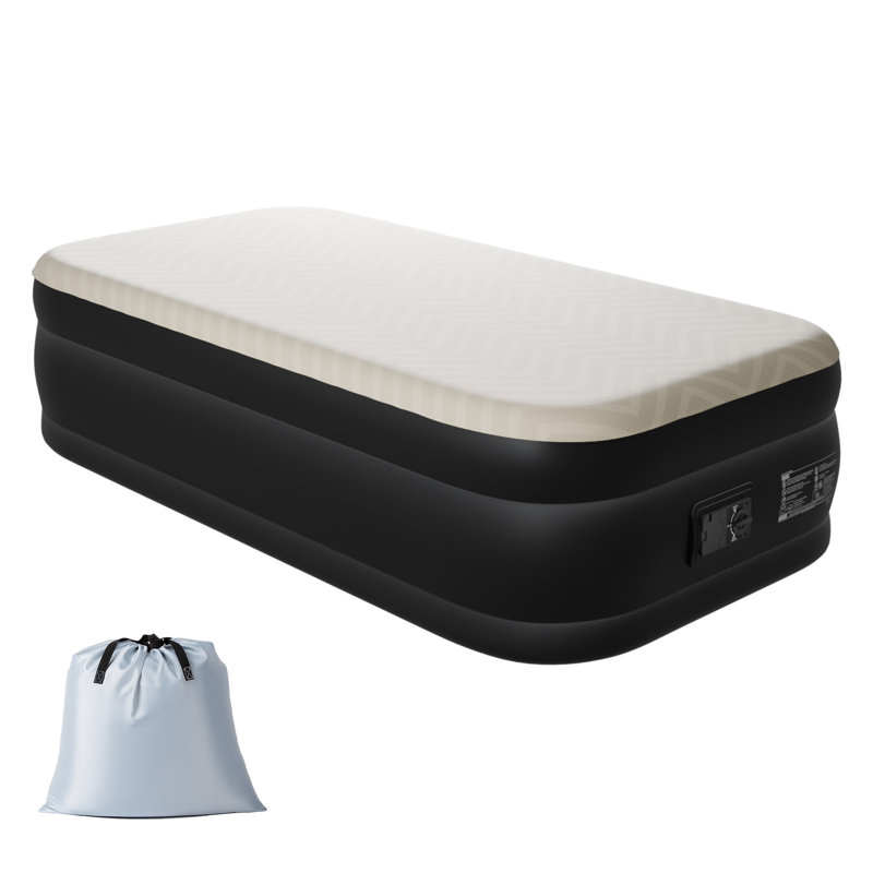 Matelas gonflable pour patio avec pompe intégrée, Twin