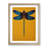 Striking Dragonfly - Single Picture Frame Print-122911288-122911270