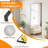 Rectangular Full Length Mirror, Black