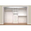 SpaceCreations 50" W - 121" W Closet System Reach-In Sets-62488468
