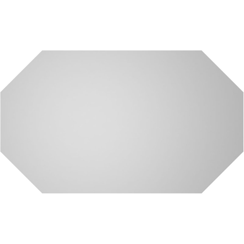 Évent horizontal gondole allongé en surface octogonal Signature, H 20 po x l 34 po x P 1 po