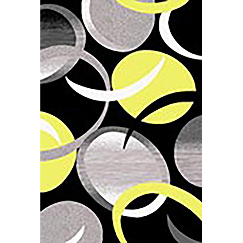 Mccampbell Performance Abstract Indoor Rug, Rectangle 2' x 4'