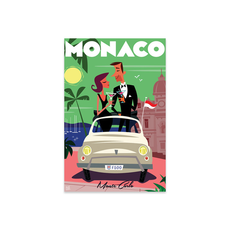 Ebern Designs Monaco Monte Carlo Casino by Gary Godel | Wayfair