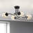 Dimitra Glass LED Semi Flush Mount