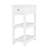 24" Tall End Table With Drawer and Shelves, Narrow Side Table for Small Space-709316006