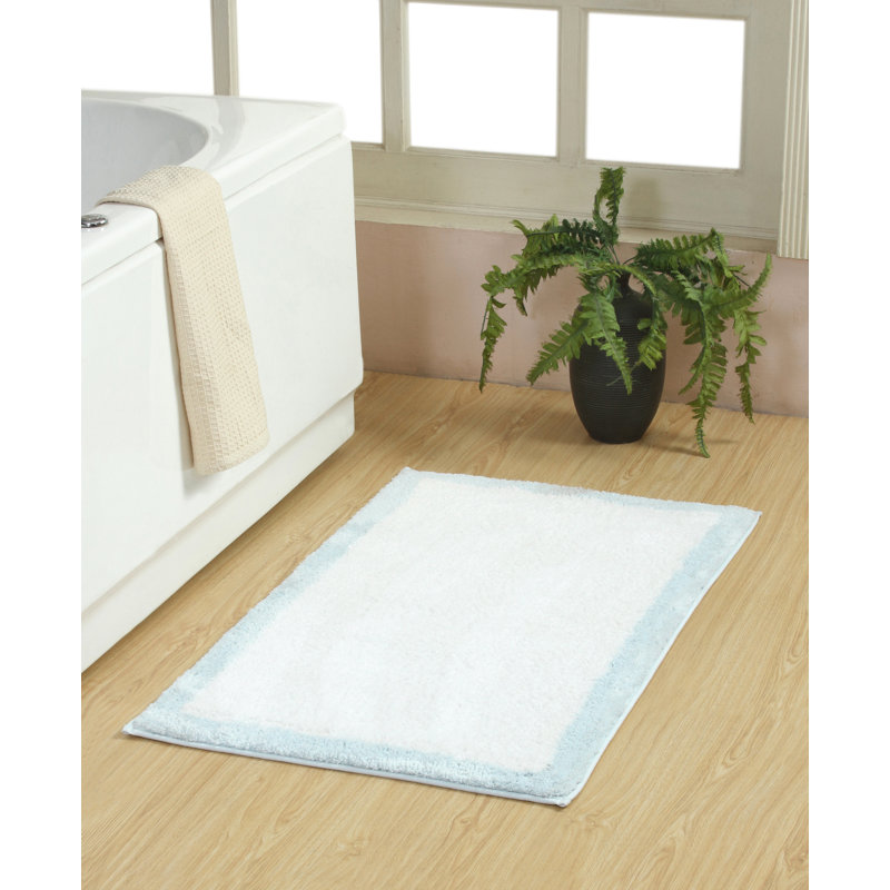 Chesapeake Lakewood Micro Tufted Bath Rug- 24"X40", Blue