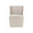 Rylee Unfinished Fabric Wing Back Dining Chair - Taupe-1634200446