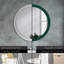Huldar Glass Flat Wall Mirror