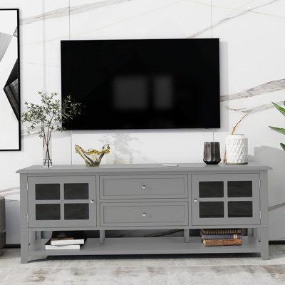 Meuble télé multifonctionnel avec un grand espace de rangement, un centre de divertissement pour organiser des accessoires de télévision, des jeux et plus encore
