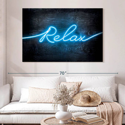Bleu néon Tergel Relax