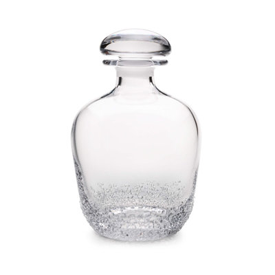 Sterling Glass Whiskey Decanter