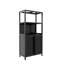 Armoire de rangement en bambou noir-1278767419