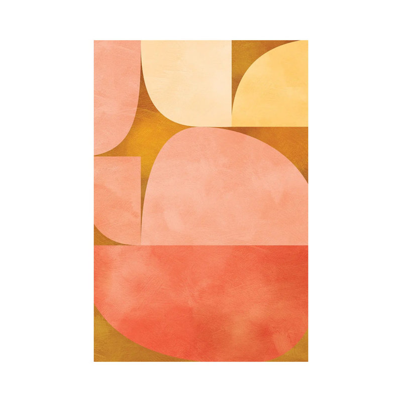 «Mid Century Modern IX» par Ana Rut Bré - impression d'art graphique, Aucun mat, Toile tendue, H 12 po x l 8 po x P 0,75 po
