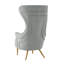 Velvet Wingback Chair-171557410