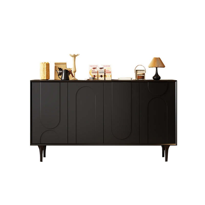 24 Pair Shoe Storage Cabinet, Black