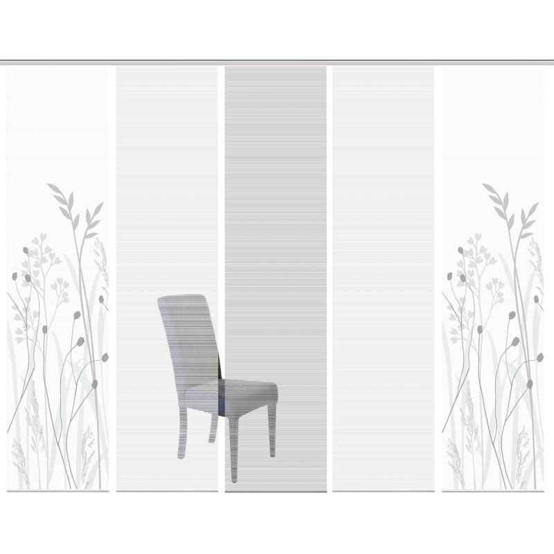 Peltier Track Insert Semi Sheer Sliding Panel