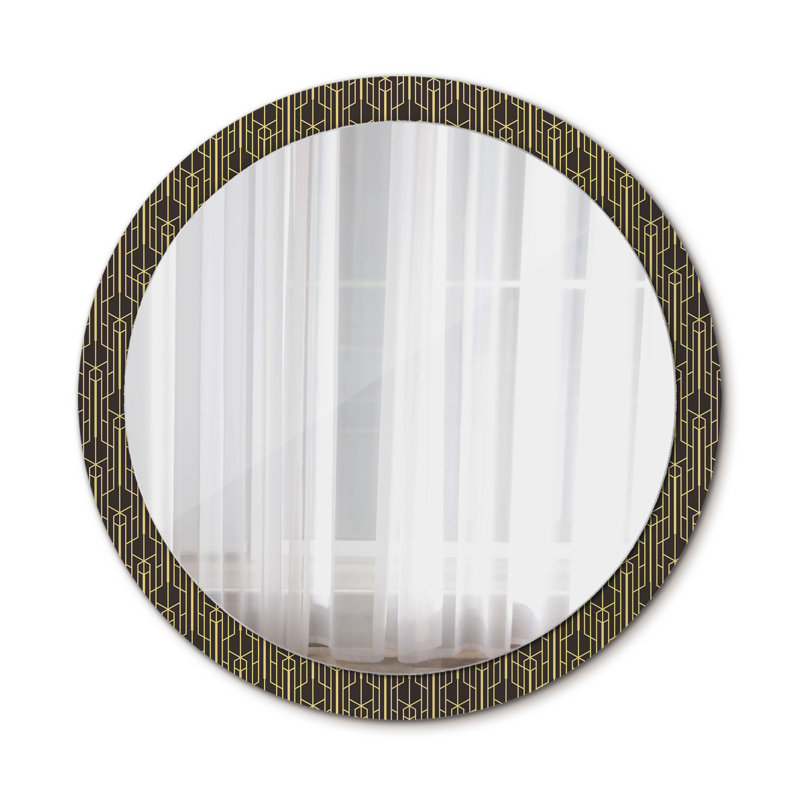 Huldar Glass Flat Wall Mirror