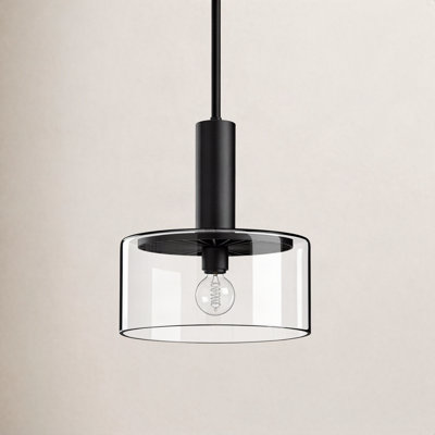 Single Light Glass Pendant