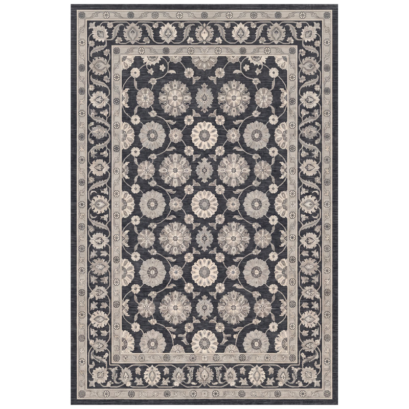 Tapis de salle à manger Alco Traditional Bold, Tapis de couloir 2 pi 7 po x 9 pi 10 po