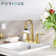Centerset 2-handle Bathroom Faucet with Drain Assembly