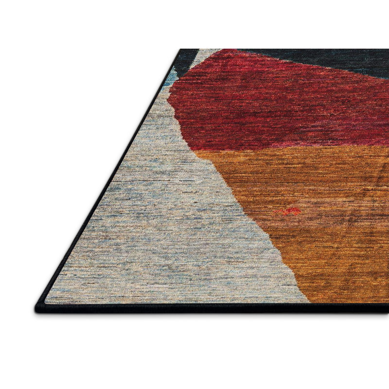 Moin Abstract Indoor Rug, Rectangle 3' x 5'