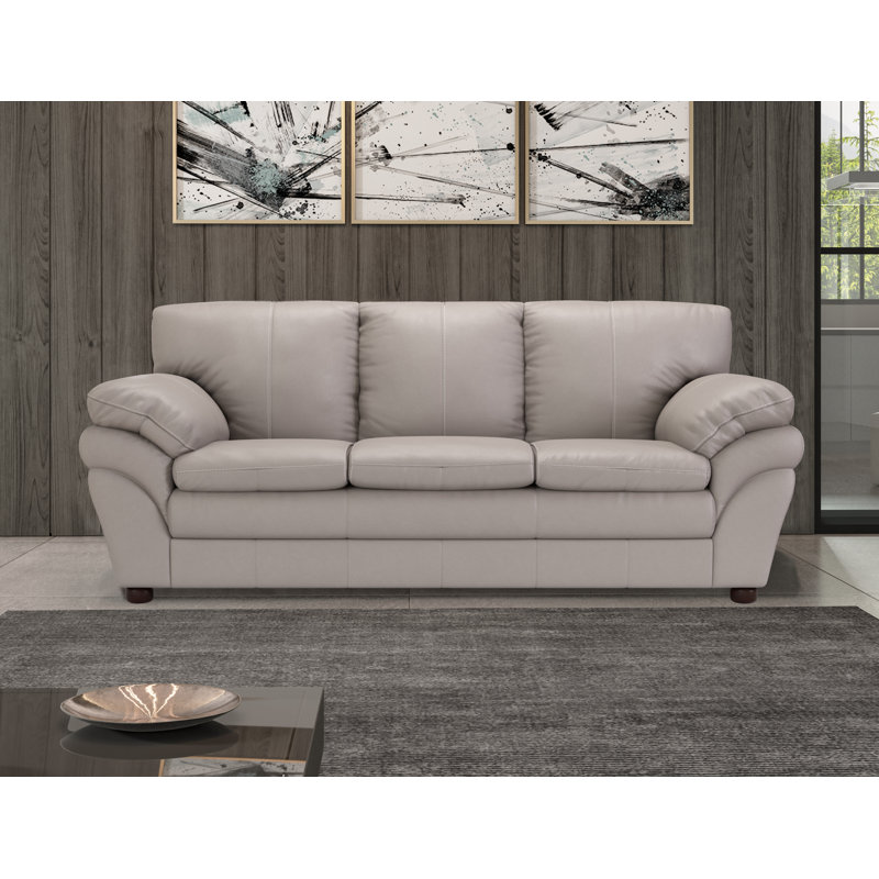 Upholstered 84'' Sofa, Grizzy