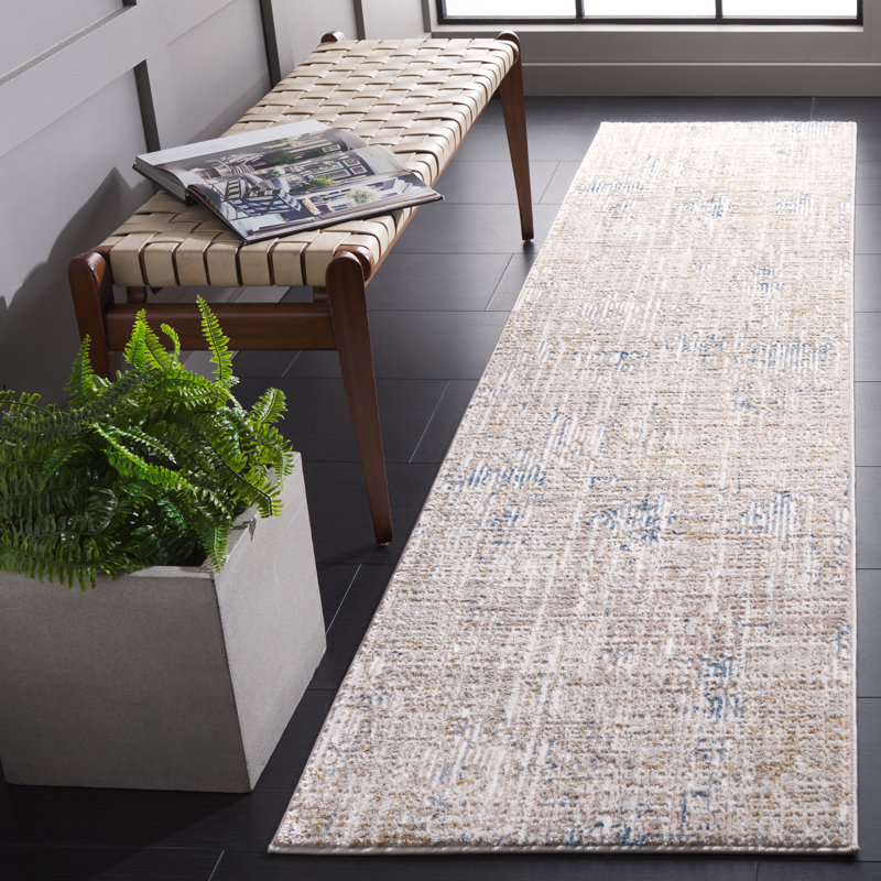 Onay Performance Abstract Rug, Runner 2'3" x 8'