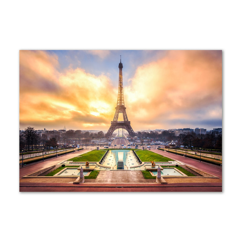 Eiffel Tower Paris - Wrapped Canvas Print