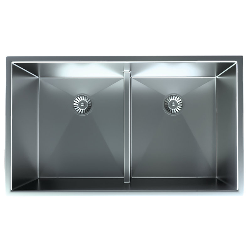 32'' L Double Bowl Stainless Steel Kitchen Sink
