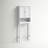 2-Door Over-the-Toilet Cabinet with Exterior Shelf