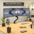 Heavy-Duty Single Monitor Desk Mount With Gas Spring Arm