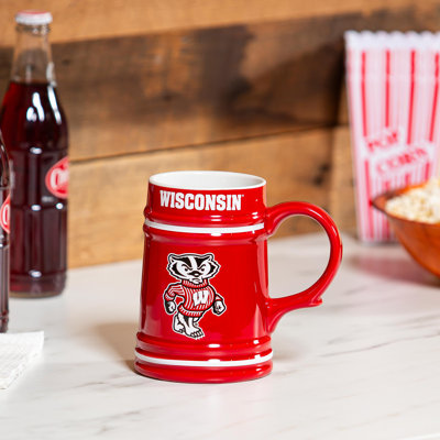 Tasse en céramique de l'Université du Wisconsin-Madison, 24 oz