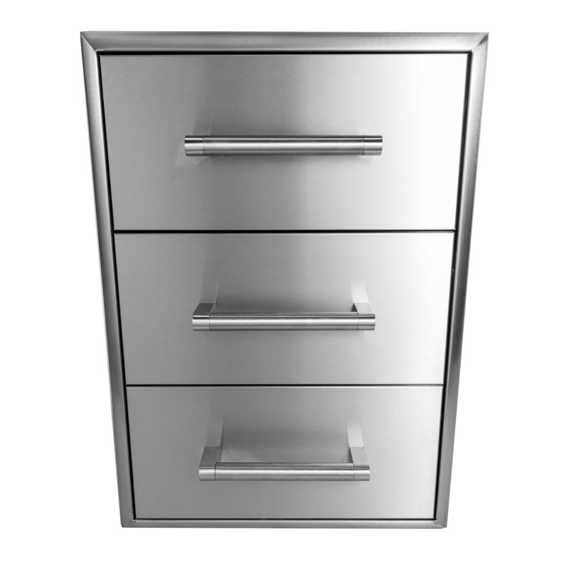 Coyote Outdoor 18" Three Drawer Cabinet
