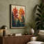 Autumn Woodland Layers Rustic - Wrapped Canvas-1424816227-1424816230