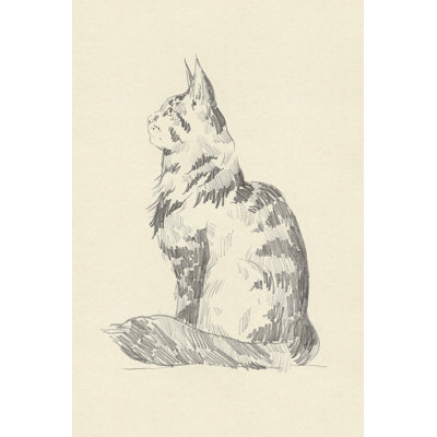 House Cat II by Jacob Green - Wrapped Canvas Print