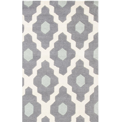 Carolene Hand Tufted Wool Geometric Rug