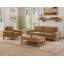 Structure et base en bois, causeuse