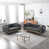 Velours gris est en rupture de stock