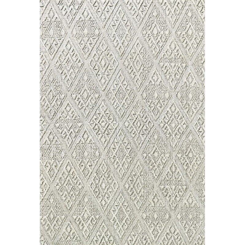 Geometric Indoor Rug, Rectangle 2' x 4'