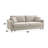 Haran Fabric Pull-Out Sleeper With Storage