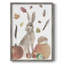 «CuteAutumnForest II», reproduction encadrée - bois massif