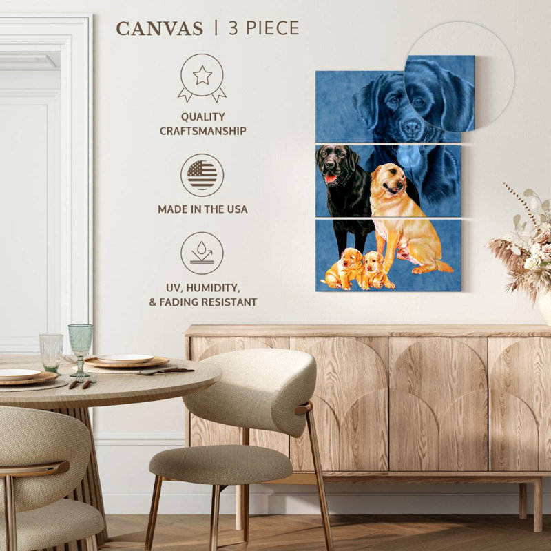 Brampt Labrador Retrievers, 32" H x 20" W