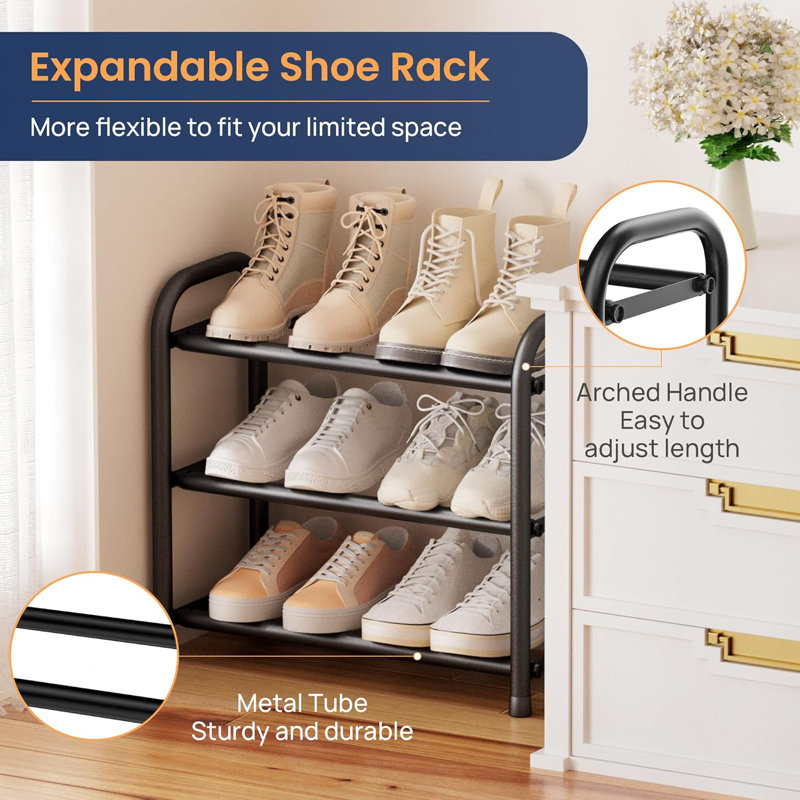 12 Pair Shoe Rack
