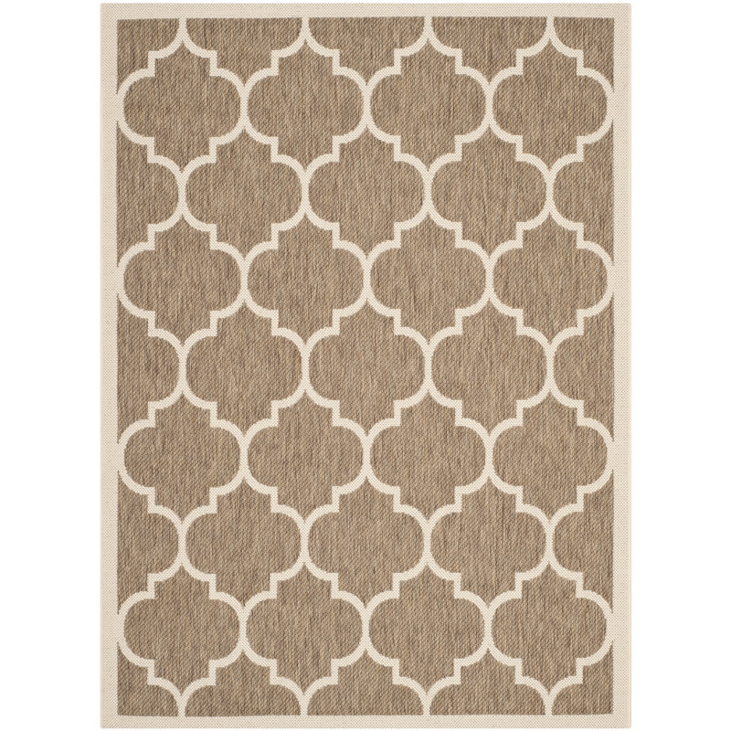 Katz Brown/Neutral Indoor/Outdoor Rug, Rectangle 122 x 170 cm