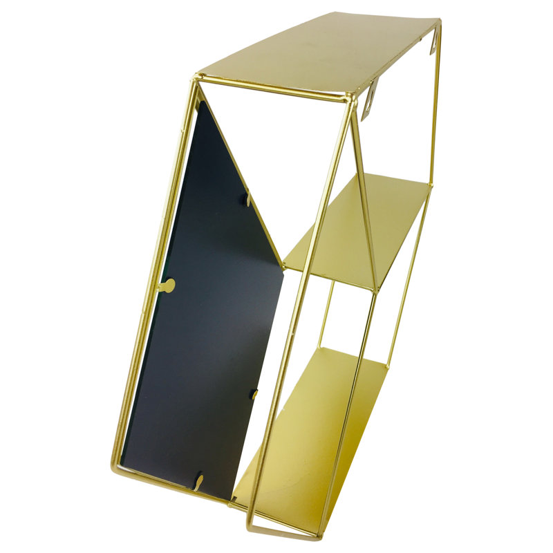 Costner 2 Piece Hexagon Accent Shelf