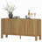63" Mid-Century Modern TV Stand With Storage, Entertainment Center With Adjustable Shelves,Wooden TV Console With 4 Doors For Living Room-449540619