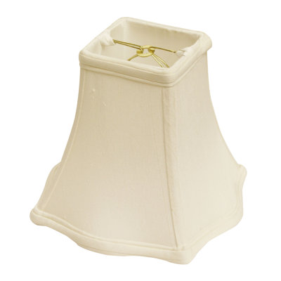 Abat-jour cloche en soie 3,5 po