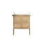 Fauteuil demi-tonneau rembourré Bazaldua