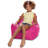 Bean Bag Chair Structured Comfy Seat for Kids Use for Gaming, Reading and Watching TV, Comfy Bean Bag for Children, Newport Chair, Multiple Colors and Fabrics-348530469
